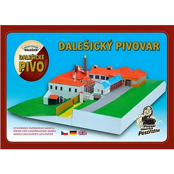 

Dalešický pivovar: Stavebnice papírového modelu