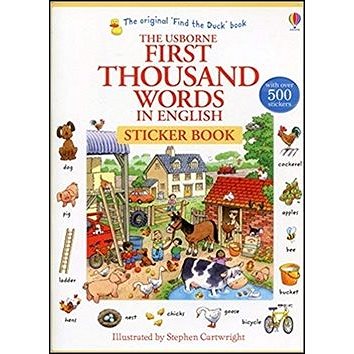 

First Thousand Words in English Sticker Book
