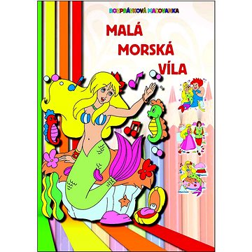 

Rozprávková maľovanka Malá morská víla