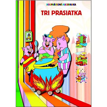 

Rozprávková maľovanka Tri prasiatka