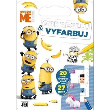 

Obkresli a vybarvuj Mimoni
