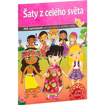 

Šaty z celého světa: Kniha samolepek