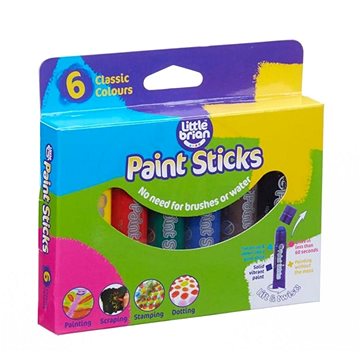 

LITTLE BRIAN PAINT STICKS standard, 6-pack
