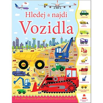 

Hledej a najdi Vozidla: Přes 1000 různých předmětů schovaných v obrázcích!