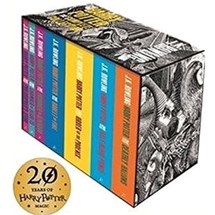 Harry Potter Boxed Set: The Complete Collection Adult Paperback: Contains: Philosopher's Stone / Cha - Kniha