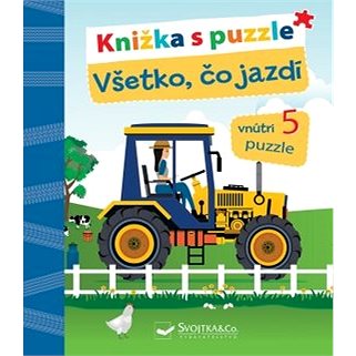 

Kniha s puzzle Všetko, čo jazdí