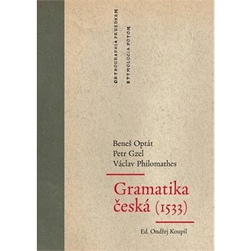 Gramatika česká (1533) - Kniha