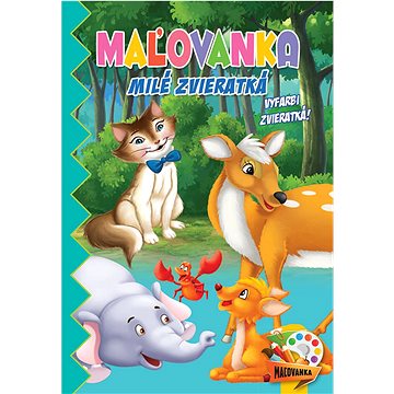 

Maľovanka Milé zvieratká: Vyfarbi zvieratká!