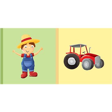 

Dětská knížka Farmář Traktor