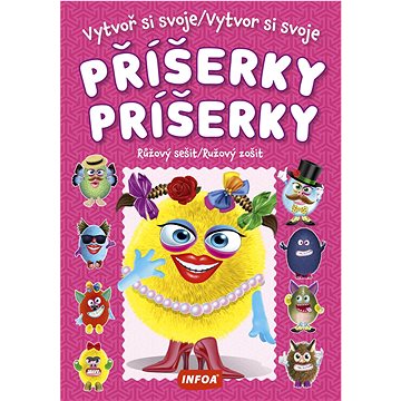 

Vytvoř si svoje příšerky/Vytvor si svoje príšerky Růžový sešit/Ružový zošit