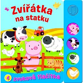 

Zvířátka na statku: 4 zvuková tlačítka