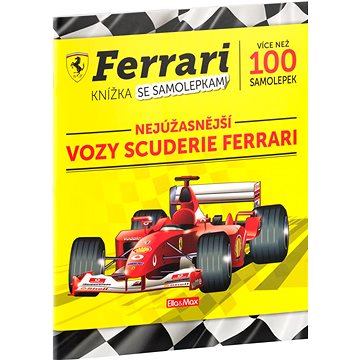 

Ferrari Nejúžasnější vozy Scruderie Ferrari: Knížka se samolepkami