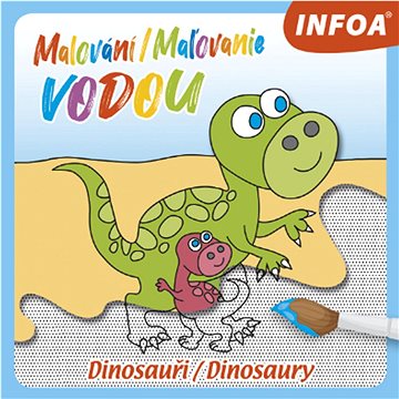 

Malování/Maľovanie vodou Dinosauři/Dinosaury