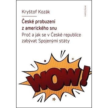 

České probuzení z amerického snu: Proč a jak se v České republice zabývat Spojenými státy