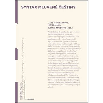 

Syntax mluvené češtiny
