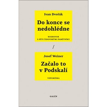 

Do konce se nedohlédne, Začalo to v Podskalí: Rozhovor s pěti židovskými pamětníky, Vzpomínka