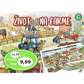 

Život na farme: 3 podlahové leporelá = 1 veľká farma