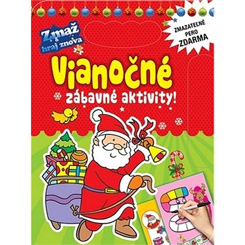 

Vianočné zábavné aktivity!: Zmaž a hraj znova, zmazateľné pero zdarma