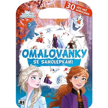 

Omalovánka se samolepkami Ledové království 2