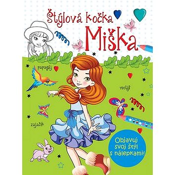

Štýlová kočka Miška: Objavuj svoj štýl s nálepkami!