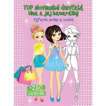 

Top slovenské dievčatá Nina a jej kamarátky: Vyfarbi, prilep a ozdob