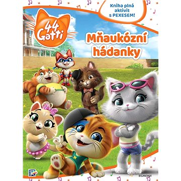 

44 koček Mňaukózní hádanky: Kniha plná aktivit s PEXESEM!