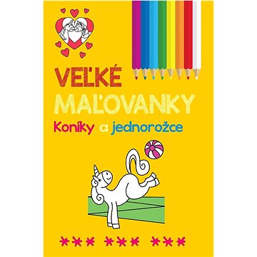 

Veľké maľovanky Koníky a jednorožce