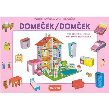 Vystřihovánky/Vystrihovačky Domeček/Domček