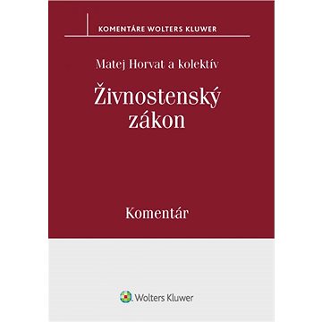 

Živnostenský zákon: komentár