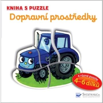 

Kniha s puzzle Dopravní prostředky