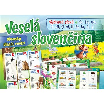 

Veselá slovenčina: Vybrané slová, Obrovský plagát vnútri