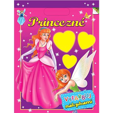 

Princezná: Vyfarbuj nálepkami