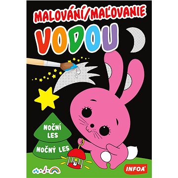 

Malování/Maľovanie vodou Noční les/Nočný les