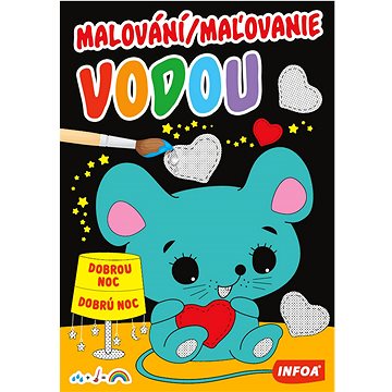 

Malování/Maľovanie vodou Dobrou noc/Dobrú noc