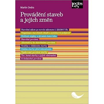 

Provádění staveb a jejich změn
