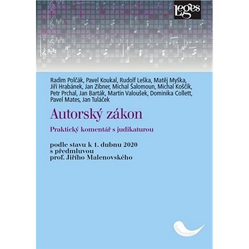 

Autorský zákon: Praktický komentář s judikaturou