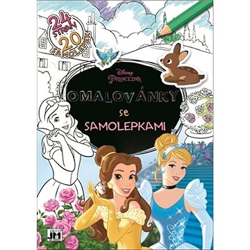 

Omalovánky se samolepkami Princezny