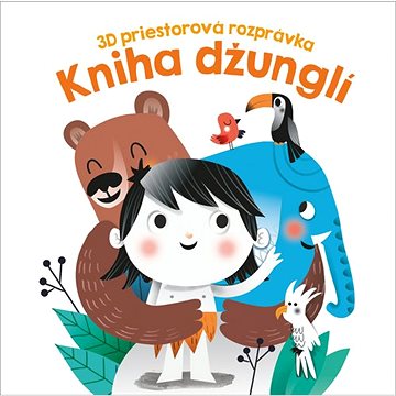

3D priestorová rozprávka Kniha Džunglí