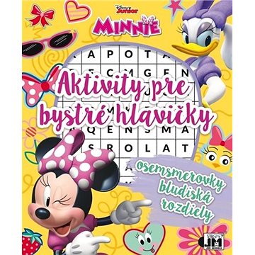 

Aktivity pre bystré hlavičky Minnie: osemsmerovky, bludiská, rozdiely