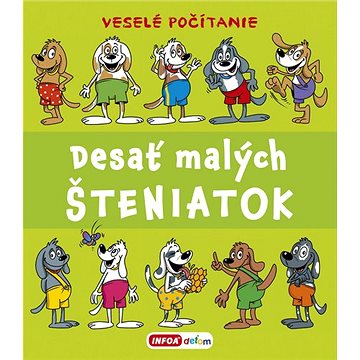 

Desať malých šteniatok: Veselé počítanie