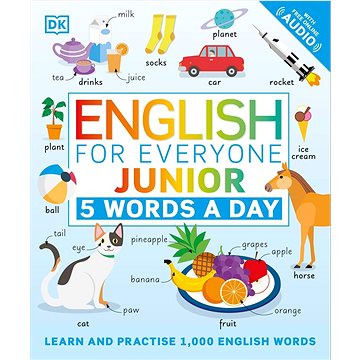 

English for Everyone Junior: 5 Words a Day
