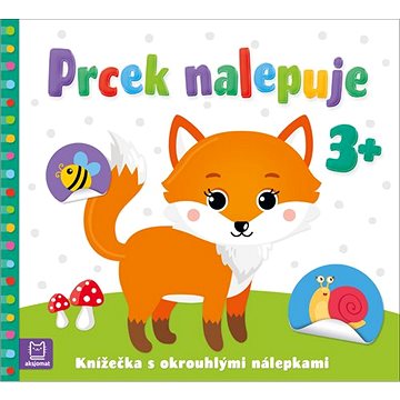 

Prcek nalepuje 3+: Knížečka s okrouhlými nálepkami