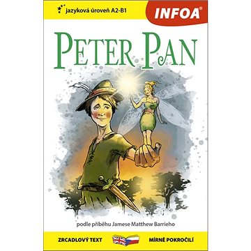 Peter Pan: zrcadlový text mírně pokročilí - Kniha