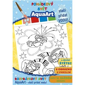 

AquaArt Pohádkový svět Z. Smetany - omalovánka: Stačí přidat vodu!