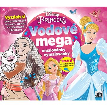 Vodové mega omalovánky Princezny