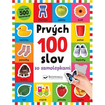 

Prvých 100 slov so samolepkami