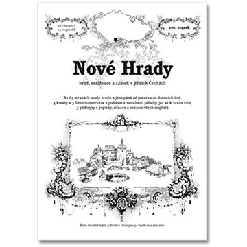 

Nové Hrady: Hrad, rezidence a zámek v jižních Čechách
