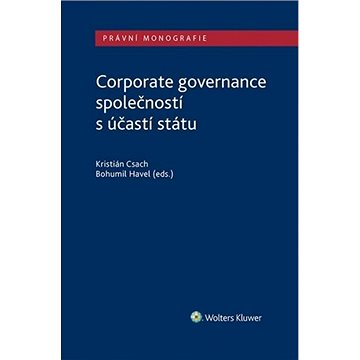 

Corporate governance společností s účastí státu