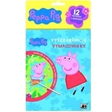 

Škrábací omalovánky Peppa: obsahuje dřevěné rydlo