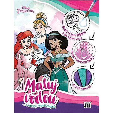 

Maluj vodou Princezny
